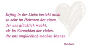 Erfolg in der Liebe